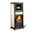 ROSSELLA PLUS FORNO EVO - Estufa canalizada con horno leña - La Nordica-Extraflame